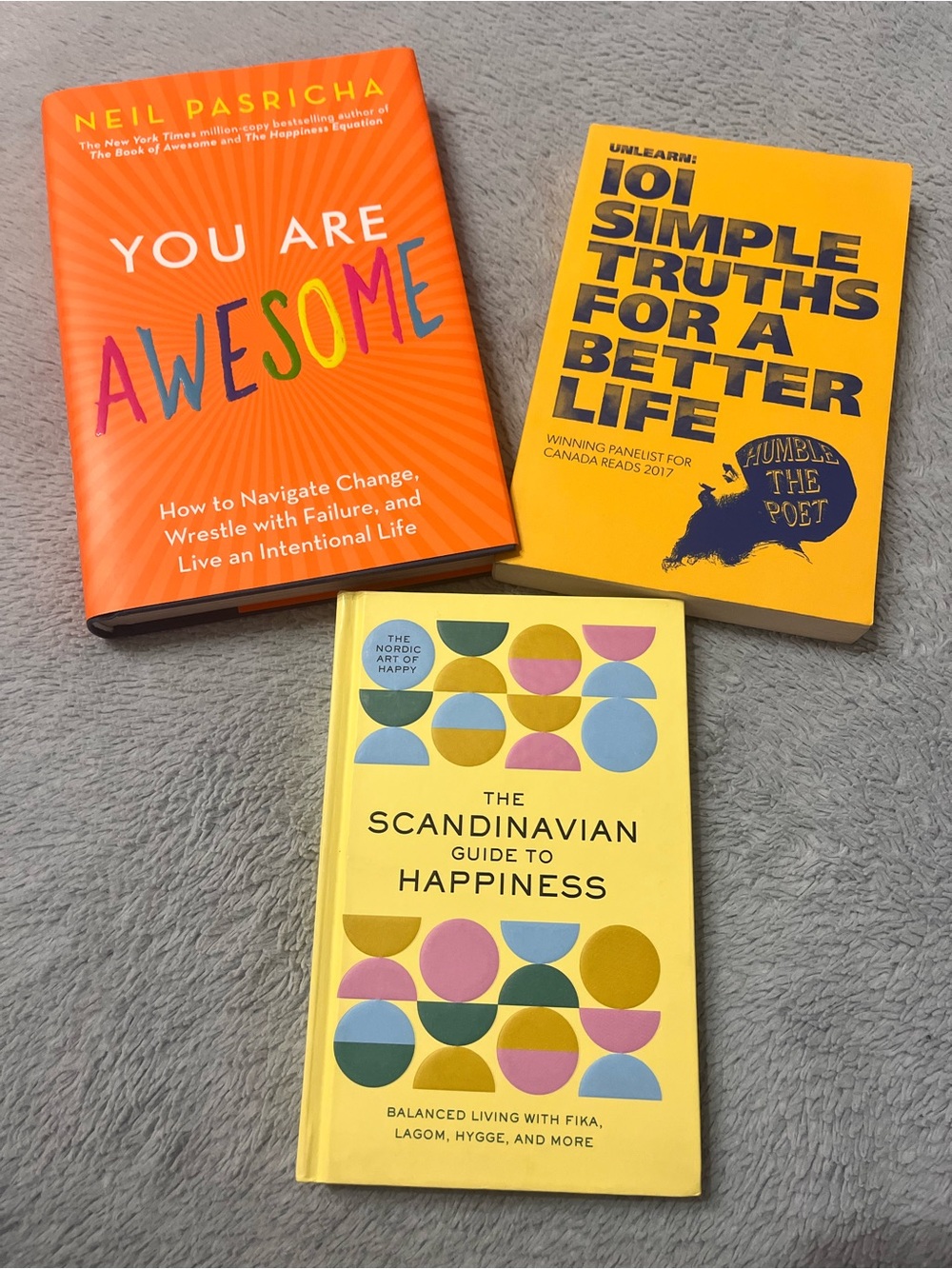 Bundle of 3 Self-Care Books